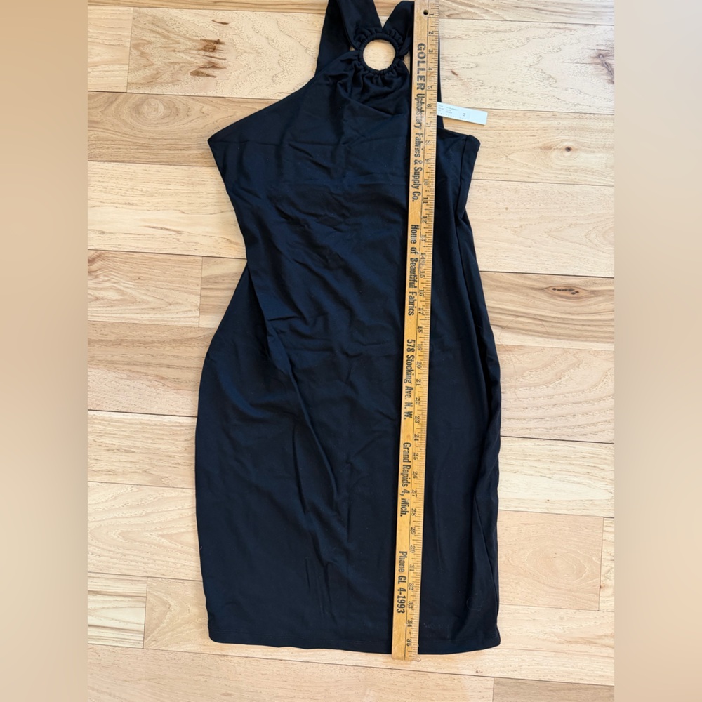 NWT Susana Monaco size medium black dress - Picture 4 of 5